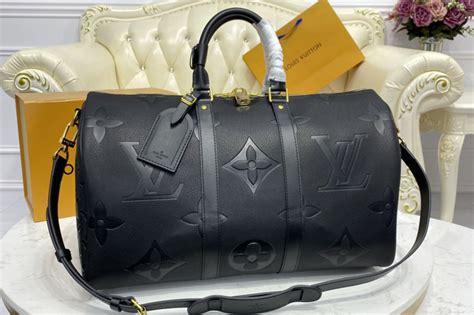 louis vuitton keepall bandouliere 45 replica|louis vuitton empreinte keepall.